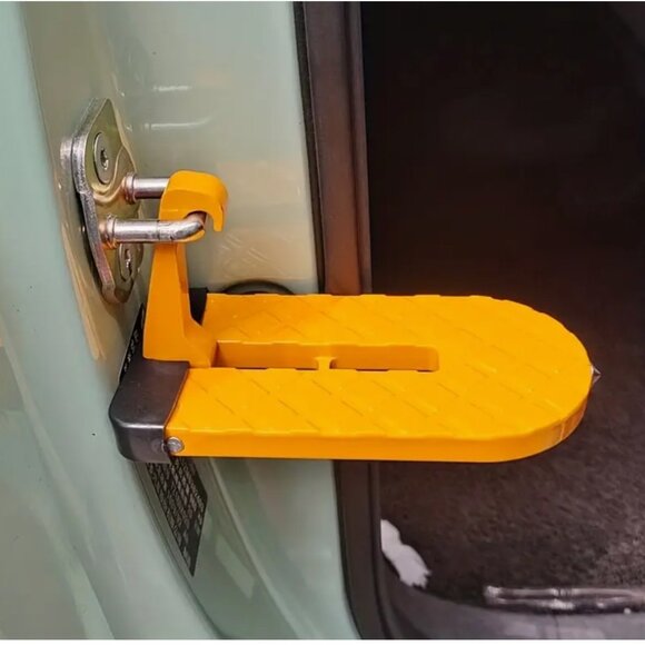 Folding Aluminum Car Step 400lbs Capacity Universal Fit for Cars & SUVs - Picture 9 of 10